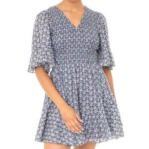 La Vie Rebecca Taylor Short Sleeve Petula Dress